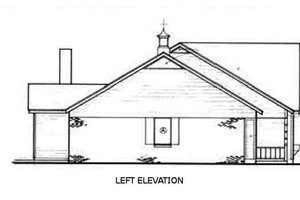 Exterior - Other Elevation 1 for Ranch House Plan #45-190 - 3 bed, 2 bath