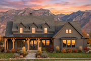 Farmhouse Style House Plan - 4 Beds 3 Baths 2700 Sq/Ft Plan #1096-66 Exterior 