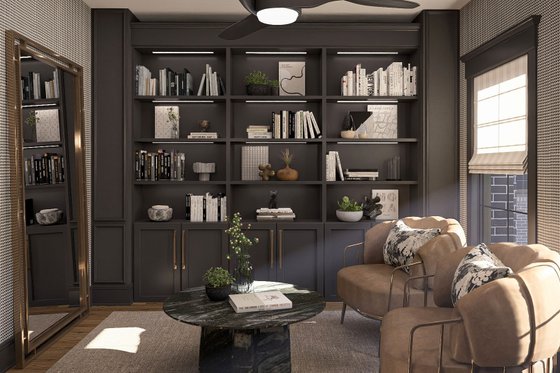 Interior - Other 5 for Colonial House Plan #455-388 - 5 bed, 4.5 bath