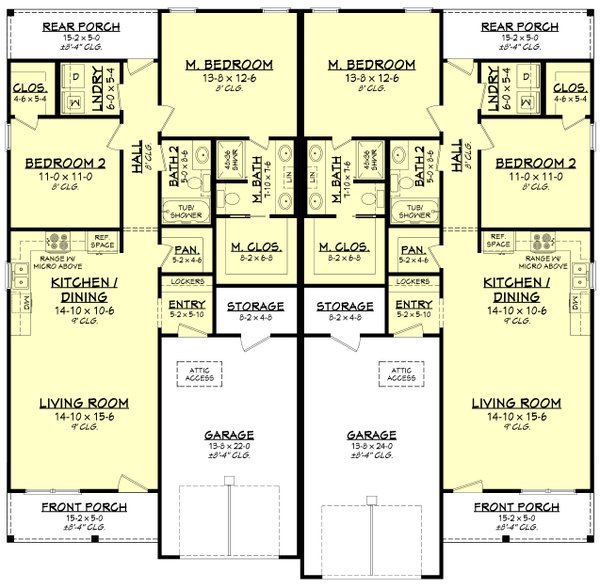 Traditional Floor Plan - Main Floor Plan #430-350