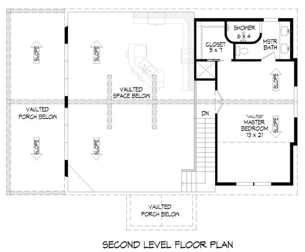 Home Plan - Country Floor Plan - Upper Floor Plan #932-334