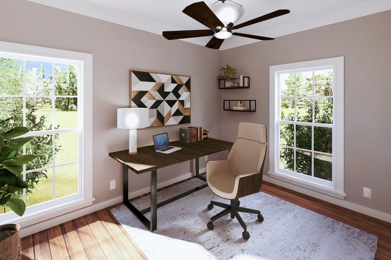 Dream House Plan - Interior - Bedroom 1 for Southern House Plan #44-189 - 3 bed, 2.5 bath