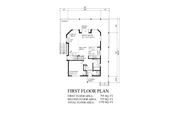 Traditional Style House Plan - 3 Beds 2 Baths 1370 Sq/Ft Plan #118-145 