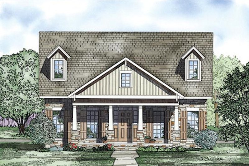 Home Plan - Exterior - Other Elevation 1 for Traditional House Plan #17-2422 - 2 bed, 2 bath