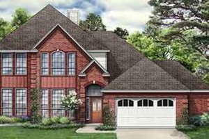 Traditional Exterior - Front Elevation Plan #84-182
