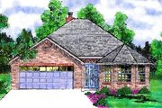 Traditional Style House Plan - 3 Beds 2 Baths 1385 Sq/Ft Plan #52-107 