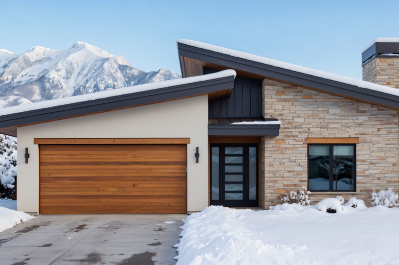 Architectural House Design - Modern Exterior - Front Elevation Plan #1096-180