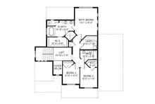 Dream House Plan - Traditional Floor Plan - Upper Floor Plan #920-92