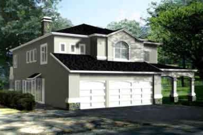 Traditional Style House Plan - 5 Beds 4 Baths 3124 Sq/Ft Plan #1-779