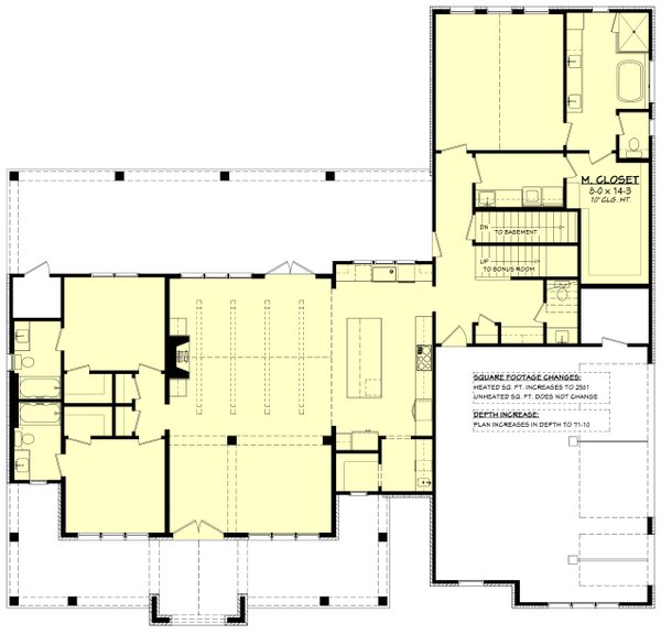 Farmhouse Floor Plan - Other Floor Plan #430-345