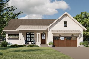 Traditional Exterior - Front Elevation Plan #51-1179