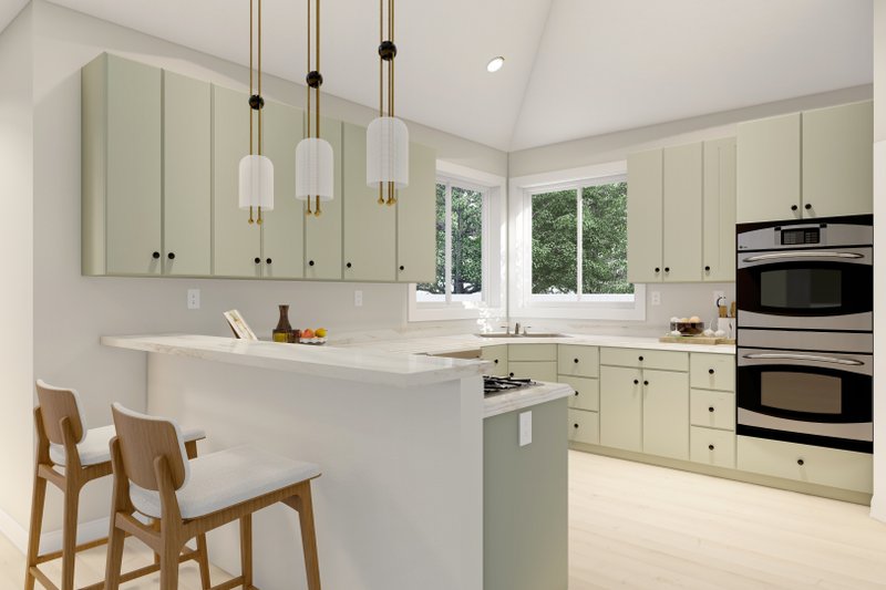 House Design - Interior - Kitchen for Country House Plan #1060-253 - 3 bed, 2 bath