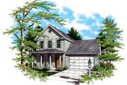 Country Style House Plan - 3 Beds 2.5 Baths 1875 Sq/Ft Plan #48-434 