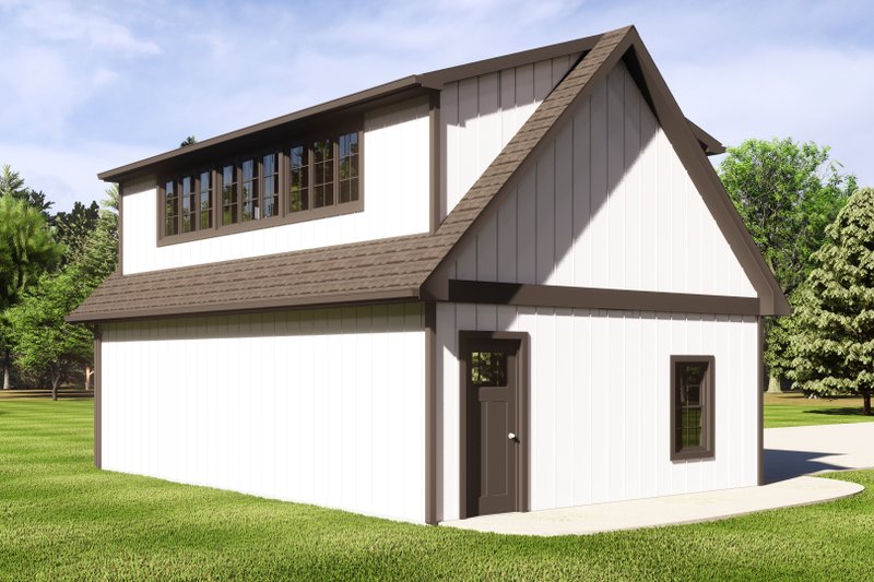 Dream House Plan - Exterior - Other Elevation 1 for Country House Plan #1064-287, 1 bath