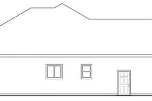 Exterior - Other Elevation for Traditional House Plan #124-870 - 3 bed, 2.5 bath