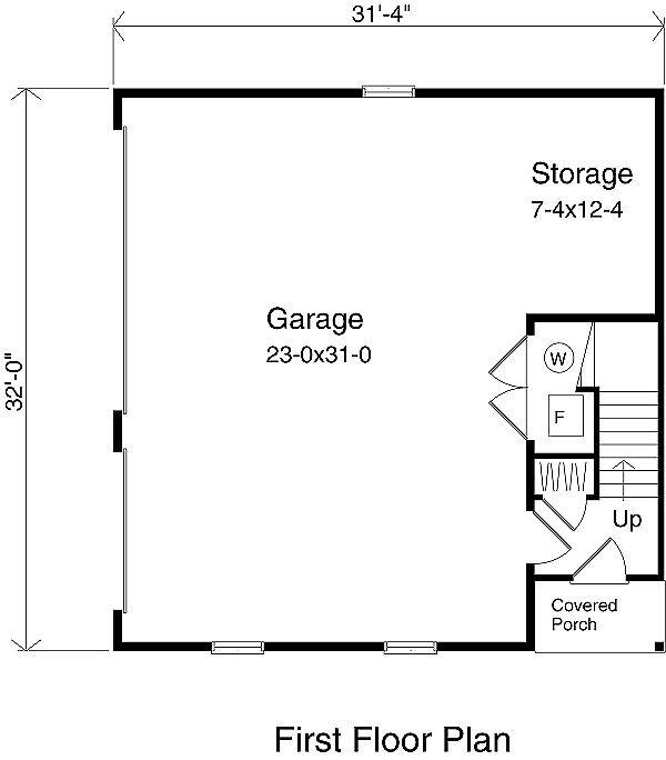 House Plan Design - Traditional Floor Plan - Main Floor Plan #22-404