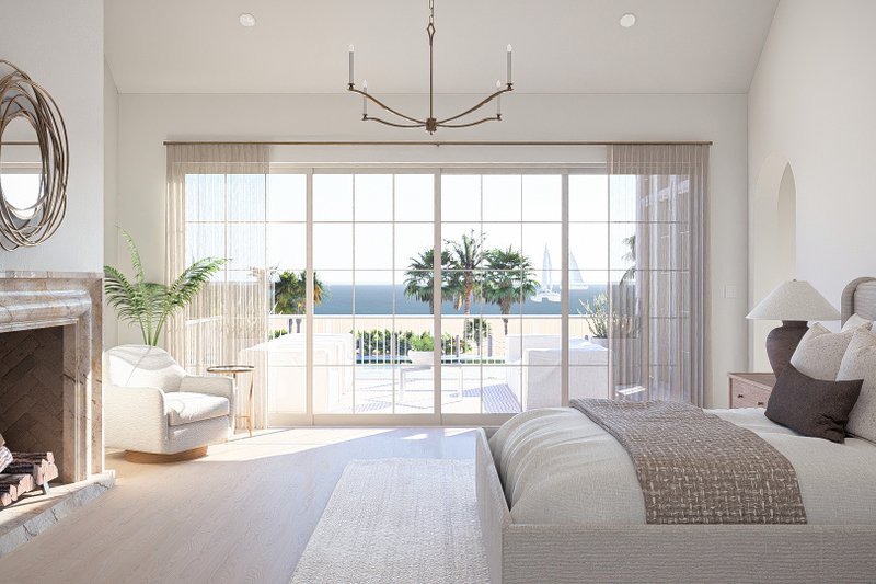 Dream House Plan - Interior - Master Bedroom 1 for Beach House Plan #455-810 - 5 bed, 7 bath
