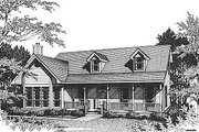 Country Style House Plan - 3 Beds 2.5 Baths 2613 Sq/Ft Plan #14-207 