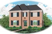 European Style House Plan - 3 Beds 2.5 Baths 3459 Sq/Ft Plan #81-1112 