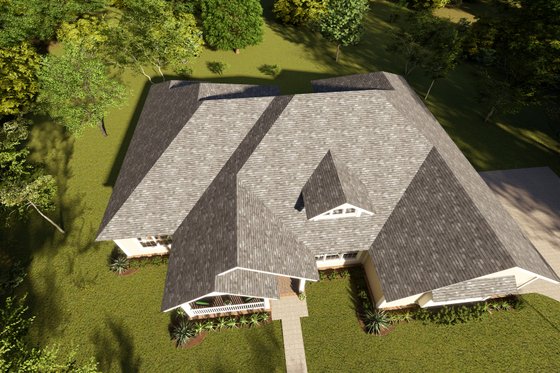 Exterior - Other Elevation 2 for Cottage House Plan #513-2212 - 4 bed, 3 bath