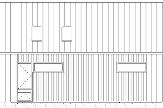 Exterior - Other Elevation 2 for Modern House Plan #895-146 - 1 bed, 1 bath