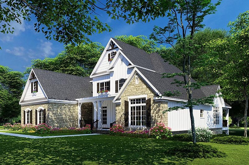 Home Plan - Exterior - Other Elevation 1 for Craftsman House Plan #923-233 - 5 bed, 5.5 bath