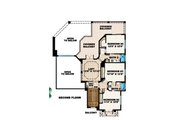 Mediterranean Style House Plan - 4 Beds 3.5 Baths 3233 Sq/Ft Plan #27-376 