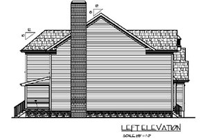 Exterior - Other Elevation for Country House Plan #56-544 - 5 bed, 5 bath