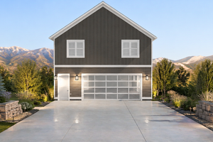 Home Plan - Exterior - Front Elevation for Traditional House Plan #1060-500 - 2 bed, 1.5 bath