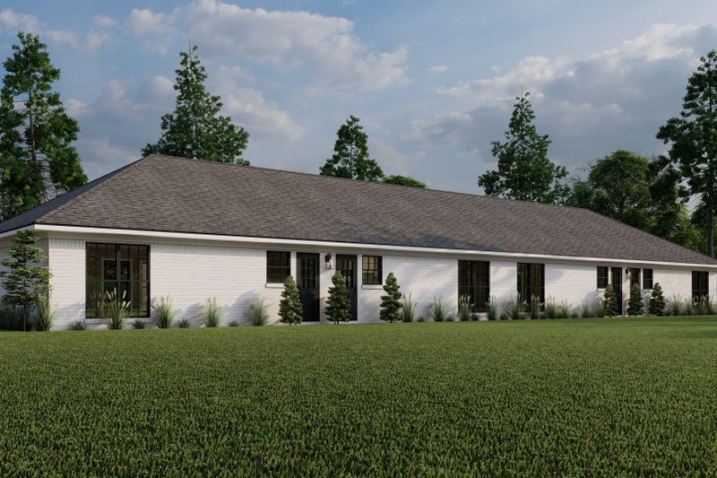 House Plan Design - Exterior - Other Elevation 1 for Traditional House Plan #923-397 - 2 bed, 1 bath