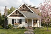 Cottage Style House Plan - 3 Beds 2.5 Baths 1765 Sq/Ft Plan #137-272 Photo 
