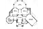 Beach Style House Plan - 3 Beds 3.5 Baths 2610 Sq/Ft Plan #115-146 