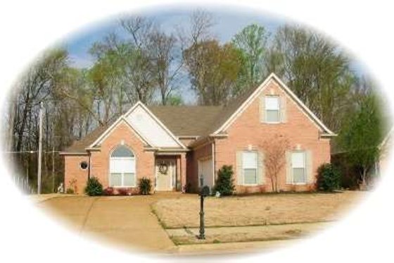 Exterior - Front Elevation for European House Plan #81-1414 - 2 bed, 2 bath
