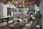 Contemporary Style House Plan - 3 Beds 3 Baths 3033 Sq/Ft Plan #120-293 