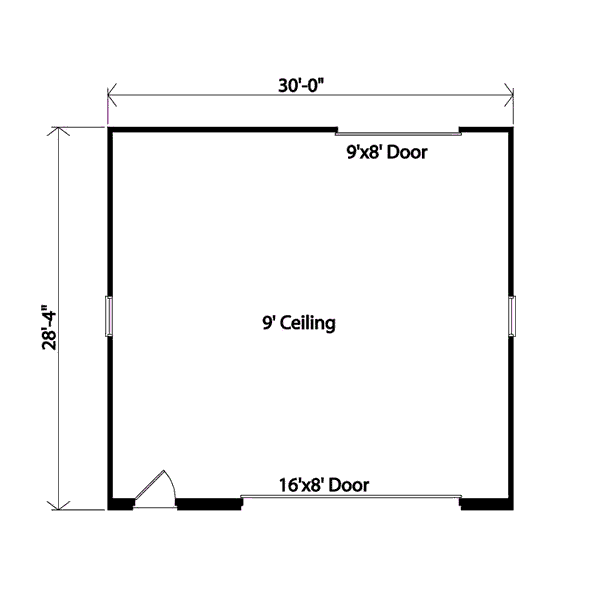 European Floor Plan - Main Floor Plan #22-557