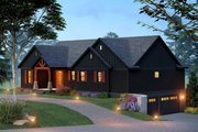 Contemporary Style House Plan - 3 Beds 2.5 Baths 2254 Sq/Ft Plan #932-953 