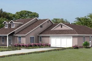 Traditional Exterior - Front Elevation Plan #1-540