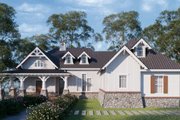 Craftsman Style House Plan - 3 Beds 2 Baths 2249 Sq/Ft Plan #54-304 Exterior 