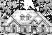 European Style House Plan - 4 Beds 2.5 Baths 2983 Sq/Ft Plan #42-272 