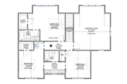 Craftsman Style House Plan - 4 Beds 3.5 Baths 3251 Sq/Ft Plan #1116-33 Floor 