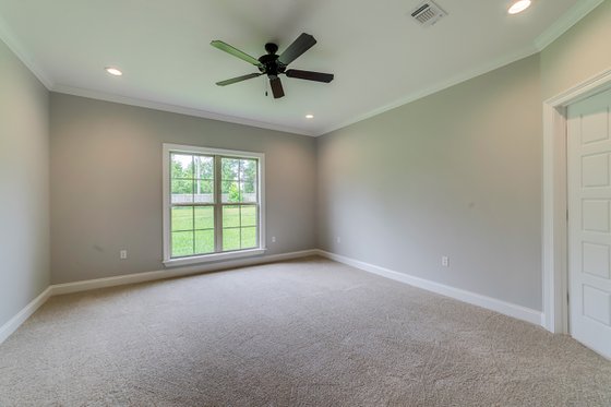 Interior - Master Bedroom for Ranch House Plan #430-182 - 4 bed, 2 bath