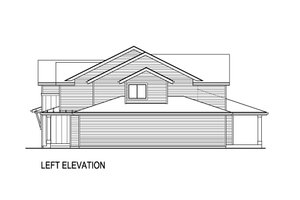 Exterior - Other Elevation for Farmhouse House Plan #569-55 - 5 bed, 3 bath