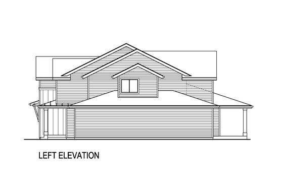 Exterior - Other Elevation for Farmhouse House Plan #569-55 - 5 bed, 3 bath