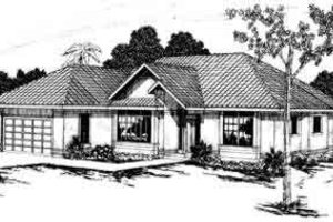 Traditional Exterior - Front Elevation Plan #124-219