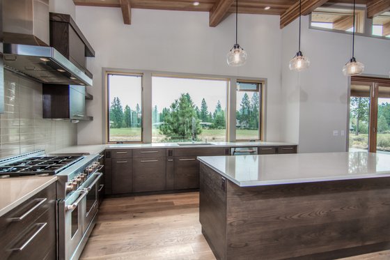 Interior - Kitchen 2 for Modern House Plan #892-14 - 3 bed, 3.5 bath