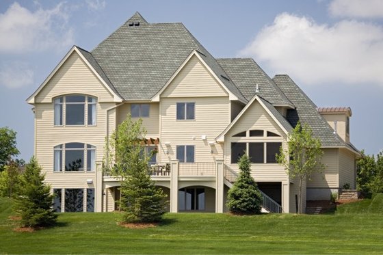 Exterior - Rear Elevation for Traditional House Plan #56-603 - 5 bed, 4.5 bath