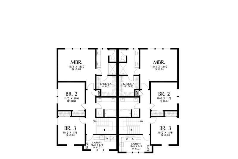 Dream House Plan - Floor Plan - Other Floor 1 for Farmhouse House Plan #48-1187 - 6 bed, 4.5 bath