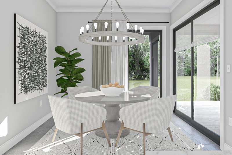 Dream House Plan - Interior - Dining Room for Mediterranean House Plan #455-256 - 3 bed, 2.5 bath