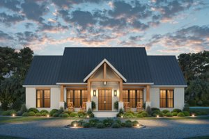 Farmhouse Exterior - Front Elevation Plan #430-395