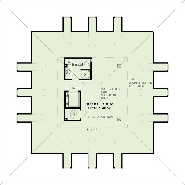 Architectural House Design - Southern Floor Plan - Other Floor Plan #17-3233